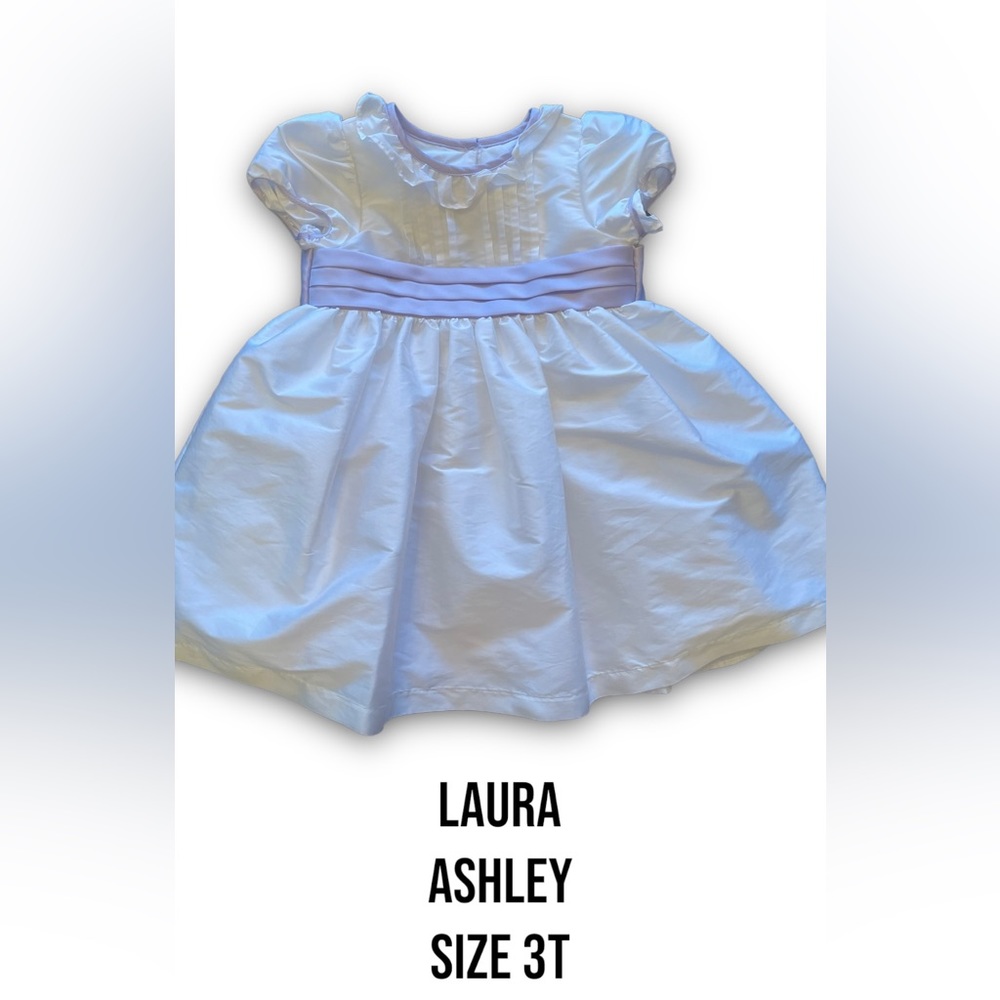 Laura Ashley Girls Sashed Dress